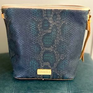 Consuela Rattler Wedge bag